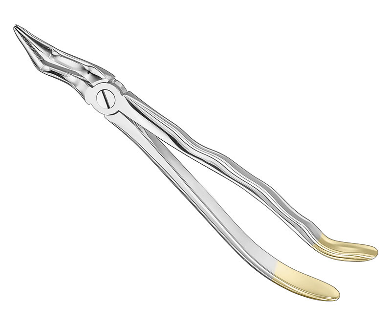 Extracting forceps, anat.