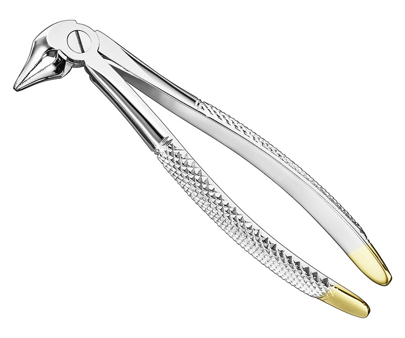 Extracting forceps, engl.