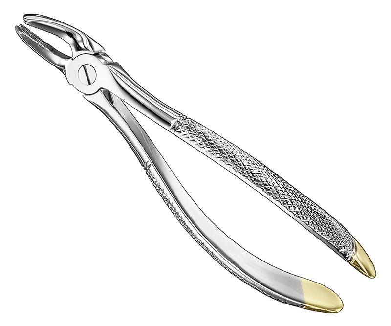 Extracting forceps, engl.