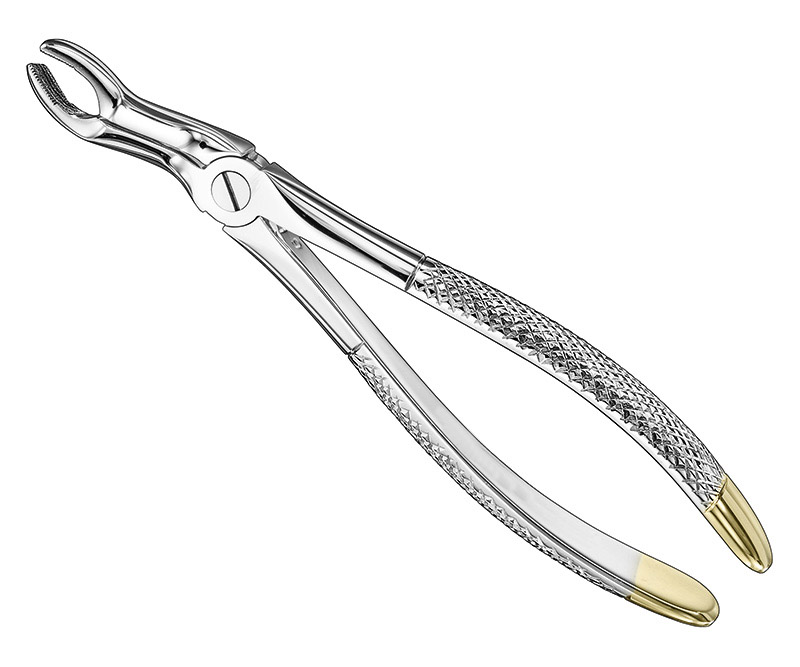Extracting forceps, engl.