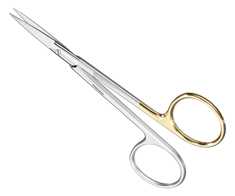 Suture-/gum scissors