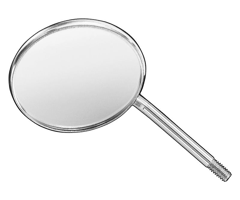 Mouth mirrors, magnif.