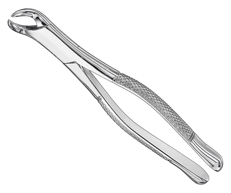 Extracting forceps, american patt.